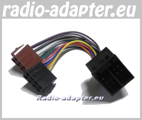 Autoradio Anschluß Kabel 5m Verlängerung ISO>ISO für Smart ForFour 