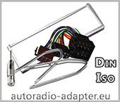 Alfa 156 ab 2001 Radioblende + Radioadapter Autoradio Einbauset