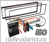 Citroen C2 C3 Radioblende Radioadapter ISO Autoradio Einbauset