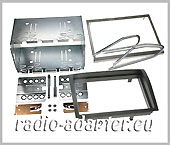 Peugeot Boxer Doppel DIN Radioblende, Blechrahmen Autoradio Einbau