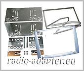 Peugeot 308 Doppel DIN Radioblende, Blechrahmen Autoradio Einbau