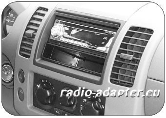 Nissan 2005 - 2010 Radioblende