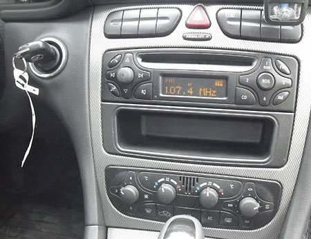 Mercedes C 230 Sportcoupe Radio
