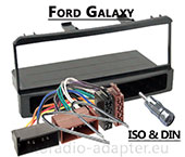 Ford Galaxy Typ WGR Autoradio Einbauset Antennenadapter und Entriegelung