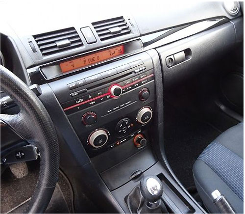 Mazda-3-Radio-2007 Mazda 3 Lenkradfernbedienung mit 1 DIN Radioeinbauset Mazda 3 Lenkradfernbedienung mit 1 DIN Radioeinbauset Mazda 3 Radio 2007