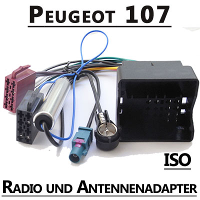 peugeot 107 radio adapterkabel iso antennenadapter Peugeot 107 Radio Adapterkabel ISO Antennenadapter Peugeot 107 Radio Adapterkabel ISO Antennenadapter