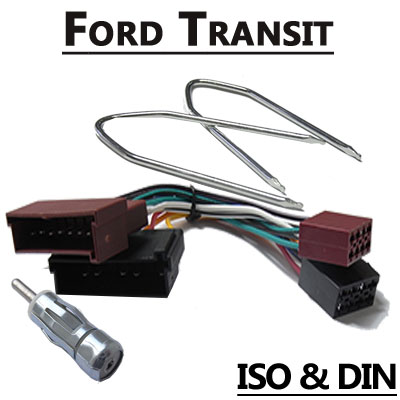 Ford Transit Radioadapter Antennenadapter von ISO zu DIN Ford Transit Radioadapter Antennenadapter von ISO zu DIN