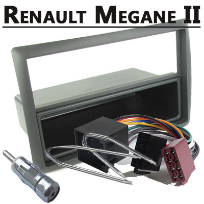 Renault Megane 2 Radio Einbauset 1 DIN Mit Fach Renault Megane 2 Radio Einbauset 1 DIN Mit Fach
