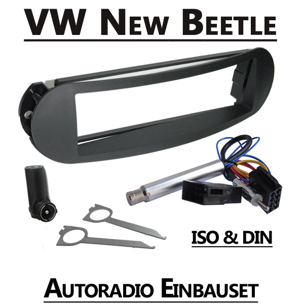 VW-New-Beetle-Autoradio-Einbauset-mit-allen-notwendigen-Adaptern