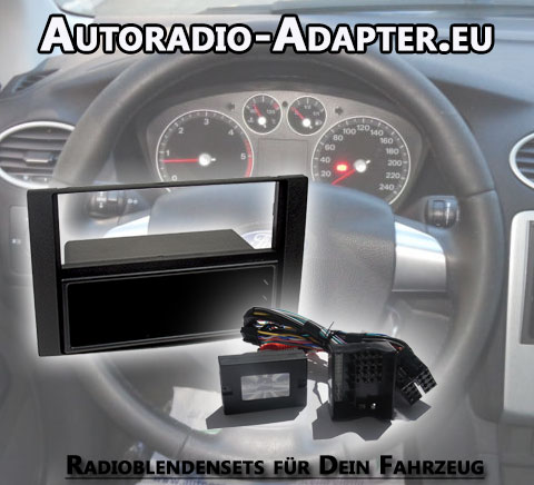 Mercedes-Benz A 160 Autoradio Einbauset 1 DIN Autoradioblende - Car Hifi  Radio Adapter.eu