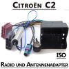 citroen c4 picasso autoradio anschlusskabel din antennenadapter Citroen C4 Picasso Autoradio Anschlusskabel DIN Antennenadapter Citroen C2 Radio Adapterkabel ISO Antennenadapter 100x100