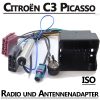 citroen nemo autoradio anschlusskabel din antennenadapter Citroen Nemo Autoradio Anschlusskabel DIN Antennenadapter Citroen C3 Picasso Radio Adapterkabel ISO Antennenadapter 100x100