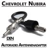 Chevrolet Aveo Radio Antennen Adapter ISO Chevrolet Aveo Radio Antennen Adapter ISO Chevrolet Nubira Autoradio Antennenadapter DIN 100x100