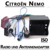 peugeot 207 autoradio anschlusskabel din antennenadapter Peugeot 207 Autoradio Anschlusskabel DIN Antennenadapter Citroen Nemo Radio Adapterkabel ISO Antennenadapter 100x100