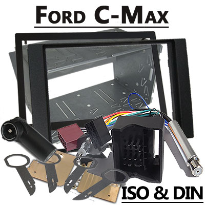 Ford C-Max Autoradio Einbauset Doppel DIN Ford C-Max Autoradio Einbauset Doppel DIN Ford C Max Autoradio Einbauset Doppel DIN
