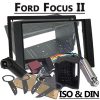 ford focus ii radioblende und adapter anthrazit Ford Focus II Radioblende und Adapter anthrazit Ford Focus II Autoradio Einbauset Doppel DIN 100x100