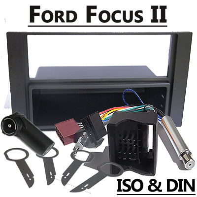 ford focus ii radioblende und adapter anthrazit Ford Focus II Radioblende und Adapter anthrazit Ford Focus II Radioblende und Adapter anthrazit