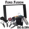 Ford Fusion Radioblende und Adapter anthrazit Ford Fusion Radioblende und Adapter anthrazit Ford Fusion 2 DIN Radio Einbauset 100x100