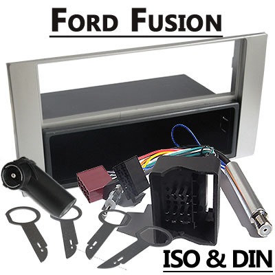 Ford Fusion Radioeinbauset 1 DIN mit Fach Silber Ford Fusion Radioeinbauset 1 DIN mit Fach Silber Ford Fusion Radioeinbauset 1 DIN mit Fach Silber