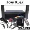 Ford Kuga Autoradio Einbauset 1 DIN mit Fach Ford Kuga Autoradio Einbauset 1 DIN mit Fach Ford Kuga Radioblende und Adapter anthrazit 100x100