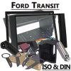 Ford Transit 2 DIN Radio Einbauset Ford Transit 2 DIN Radio Einbauset Ford Transit Autoradio Einbauset Doppel DIN 100x100