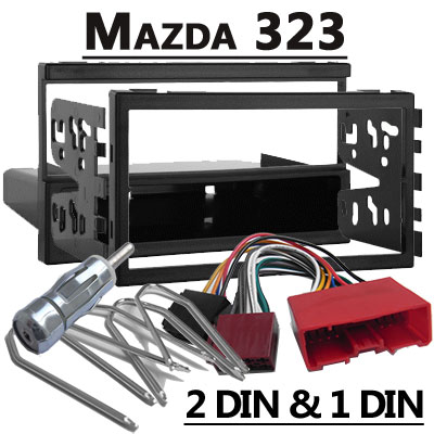mazda 323 autoradio einbauset doppel din oder 1 din Mazda 323 Autoradio Einbauset Doppel DIN oder 1 DIN Mazda 323 Autoradio Einbauset Doppel DIN oder 1 DIN