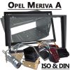 opel meriva a 2 din radio einbauset hellsilber Opel Meriva A 2 DIN Radio Einbauset hellsilber Opel Meriva A Radioeinbauset Doppel DIN dunkelsilber 100x100