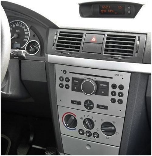 Opel-Meriva-Radio-2005 opel meriva radioeinbauset 1 din dunkelsilber ab 2004 Opel Meriva Radioeinbauset 1 DIN dunkelsilber ab 2004 Opel Meriva Radio 2005