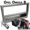 Opel Omega Autoradio Einbauset 1 DIN mit Fach schwarz Opel Omega Autoradio Einbauset 1 DIN mit Fach schwarz Opel Omega Radioeinbauset 1 DIN mit Fach dunkelsilber 100x100