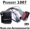 peugeot 107 radio adapterkabel iso antennenadapter Peugeot 107 Radio Adapterkabel ISO Antennenadapter Peugeot 1007 Autoradio Anschlusskabel DIN Antennenadapter 100x100