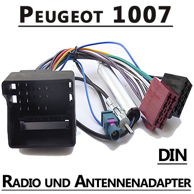 Peugeot 1007 Autoradio Anschlusskabel DIN Antennenadapter Peugeot 1007 Autoradio Anschlusskabel DIN Antennenadapter Peugeot 1007 Autoradio Anschlusskabel DIN Antennenadapter