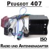 Peugeot 3008 Autoradio Anschlusskabel DIN Antennenadapter Peugeot 3008 Autoradio Anschlusskabel DIN Antennenadapter Peugeot 407 Radio Adapterkabel ISO Antennenadapter 100x100