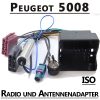 Peugeot RCZ Autoradio Anschlusskabel DIN Antennenadapter Peugeot RCZ Autoradio Anschlusskabel DIN Antennenadapter Peugeot 5008 Radio Adapterkabel ISO Antennenadapter 100x100