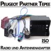 Peugeot RCZ Radio Adapterkabel ISO Antennenadapter Peugeot RCZ Radio Adapterkabel ISO Antennenadapter Peugeot Partner Tepee Radio Adapterkabel ISO Antennenadapter 100x100