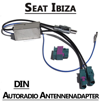 Seat Ibiza Antennenadapter mit Antennendiversity DIN Seat Ibiza Antennenadapter mit Antennendiversity DIN Seat Ibiza Antennenadapter mit Antennendiversity DIN