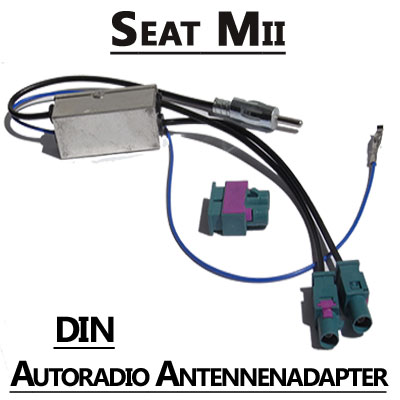 Seat Mii Antennenadapter mit Antennendiversity DIN Seat Mii Antennenadapter mit Antennendiversity DIN Seat Mii Antennenadapter mit Antennendiversity DIN