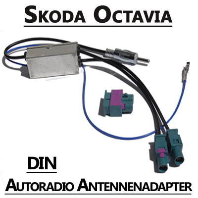 Skoda Octavia Antennenadapter mit Antennendiversity DIN Skoda Octavia Antennenadapter mit Antennendiversity DIN Skoda Octavia Antennenadapter mit Antennendiversity DIN