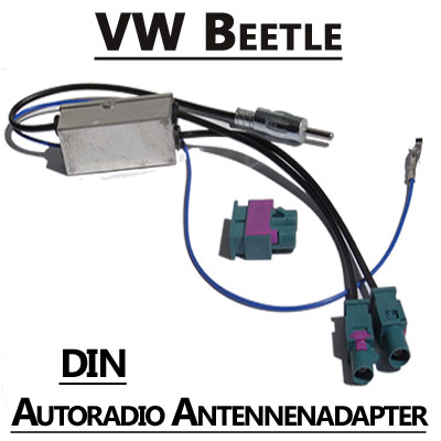 vw beetle antennenadapter mit antennendiversity din VW Beetle Antennenadapter mit Antennendiversity DIN VW Beetle Antennenadapter mit Antennendiversity DIN