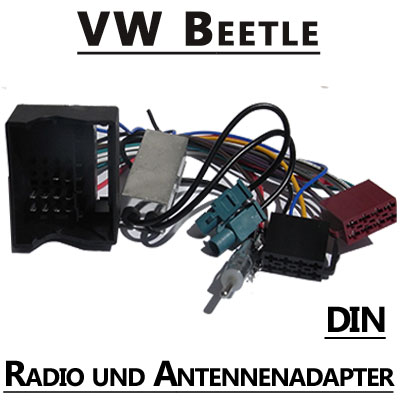 VW Beetle Radio Adapterkabel mit Antennen Diversity DIN VW Beetle Radio Adapterkabel mit Antennen Diversity DIN VW Beetle Radio Adapterkabel mit Antennen Diversity DIN