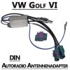Audi A6 Antennenadapter mit Antennendiversity DIN Audi A6 Antennenadapter mit Antennendiversity DIN VW Golf VI Antennenadapter mit Antennendiversity DIN 100x100