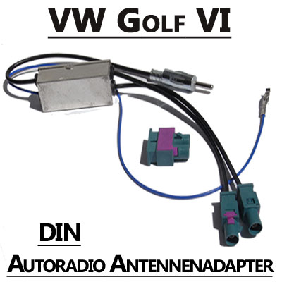 VW Golf VI Antennenadapter mit Antennendiversity DIN VW Golf VI Antennenadapter mit Antennendiversity DIN VW Golf VI Antennenadapter mit Antennendiversity DIN