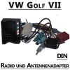 VW Golf VI Radio Adapterkabel mit Antennen Diversity DIN VW Golf VI Radio Adapterkabel mit Antennen Diversity DIN VW Golf VII Radio Adapterkabel mit Antennen Diversity DIN 100x100