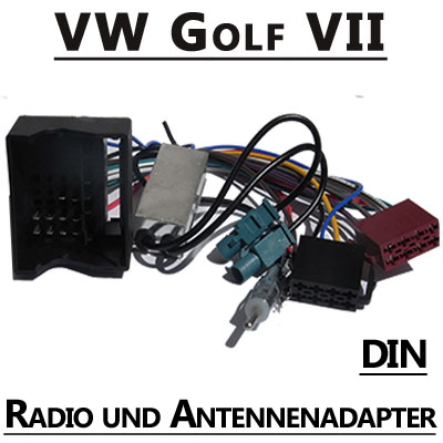 VW Golf VII Radio Adapterkabel mit Antennen Diversity DIN VW Golf VII Radio Adapterkabel mit Antennen Diversity DIN VW Golf VII Radio Adapterkabel mit Antennen Diversity DIN
