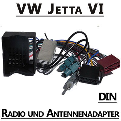 VW Jetta VI Radio Adapterkabel mit Antennen Diversity DIN VW Jetta VI Radio Adapterkabel mit Antennen Diversity DIN VW Jetta VI Radio Adapterkabel mit Antennen Diversity DIN