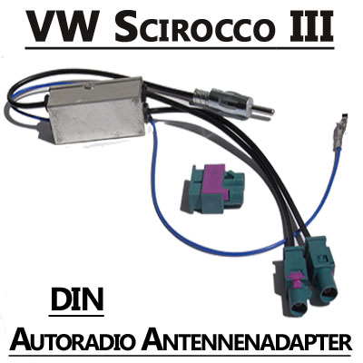 VW Scirocco III Antennenadapter mit Antennendiversity DIN VW Scirocco III Antennenadapter mit Antennendiversity DIN VW Scirocco III Antennenadapter mit Antennendiversity DIN