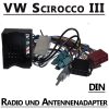 VW Passat Radio Adapterkabel mit Antennen Diversity DIN VW Passat Radio Adapterkabel mit Antennen Diversity DIN VW Scirocco III Radio Adapterkabel mit Antennen Diversity DIN 100x100