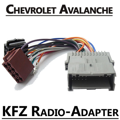 chevrolet avalanche gmt941 radio adapter iso stecker Chevrolet Avalanche GMT941 Radio Adapter ISO Stecker Chevrolet Avalanche GMT941 Radio Adapter ISO Stecker