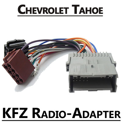 chevrolet tahoe gmt820 radio adapter iso stecker Chevrolet Tahoe GMT820 Radio Adapter ISO Stecker Chevrolet Tahoe GMT820 Radio Adapter ISO Stecker