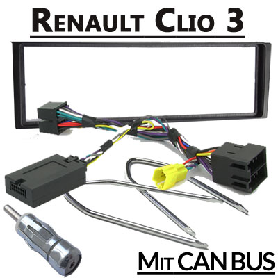 renault clio 3 lenkradfernbedienung can bus mit radio einbauset Renault Clio 3 Lenkradfernbedienung CAN BUS mit Radio Einbauset Renault Clio 3 Lenkradfernbedienung CAN BUS mit Radio Einbauset