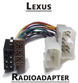 Lexus IS300 Radioadapter, Autoradio Adapter, Radioanschlusskabel Lexus IS300 Radioadapter Autoradio Adapter Radioanschlusskabel 274x293